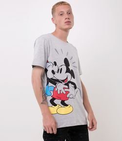 Camiseta com Estampa Mickey