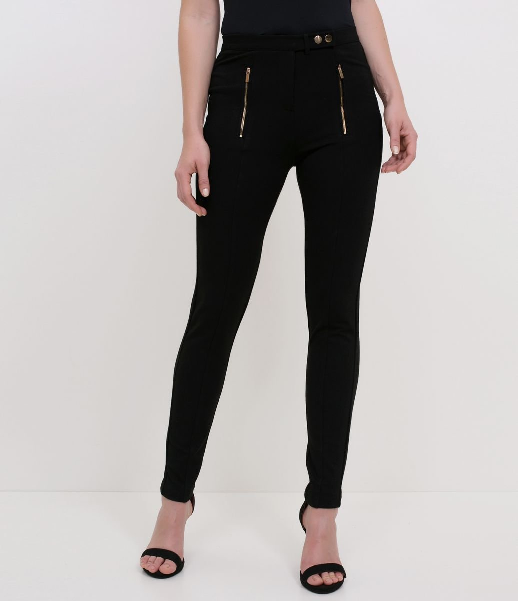calça legging ponto roma