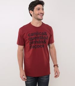 Camiseta com Estampa de São João