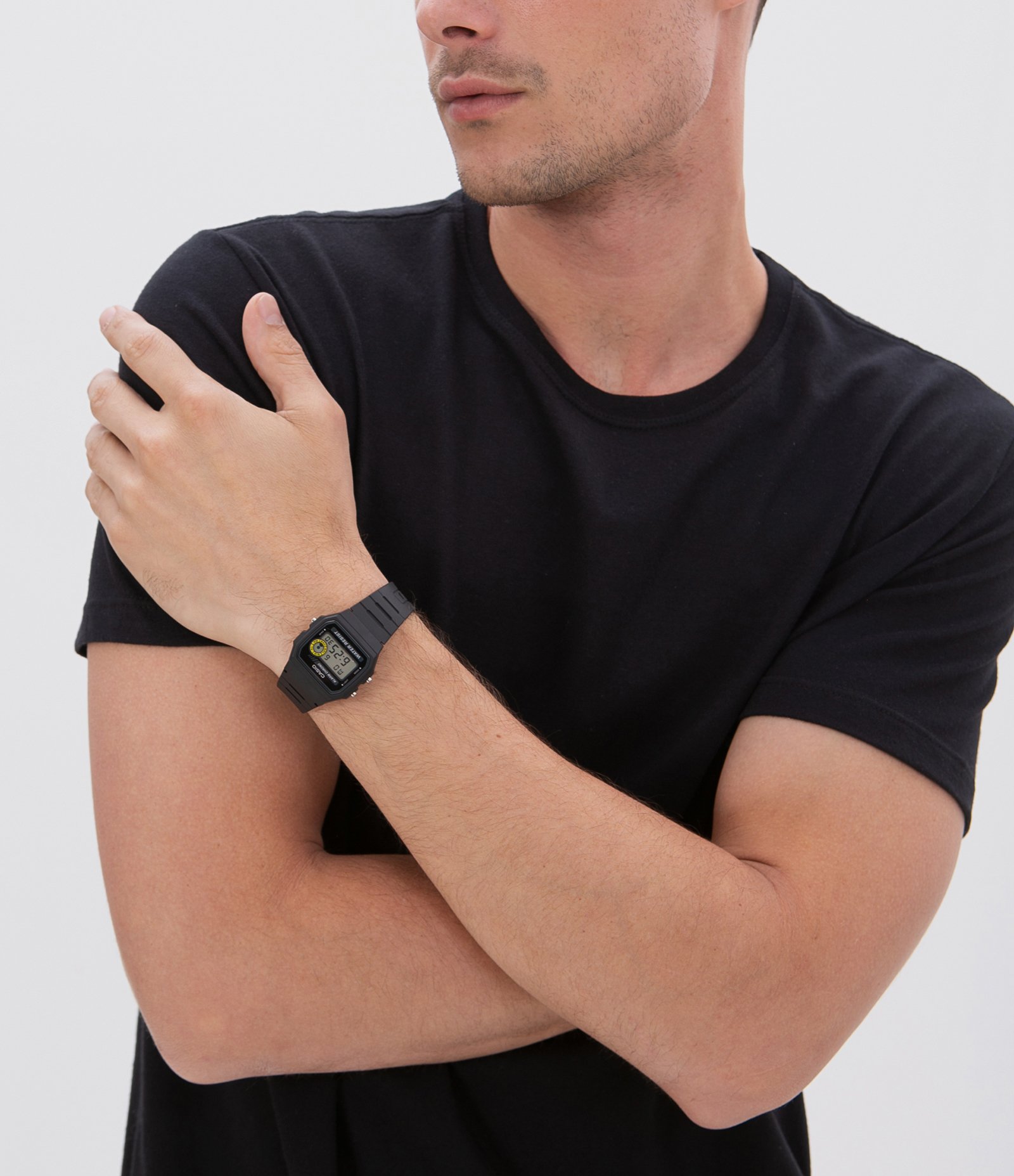 Relógio Casio Unissex Digital F-94WA-8DG PRETO 3