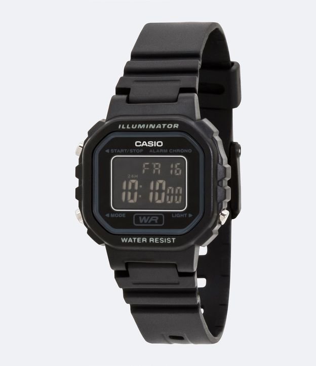 Relógio Unissex Casio LA 20WH 1BDF Digital - Cor: PRETO - Tamanho: U