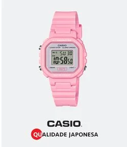 Relógio  Casio com Pulseira e Caixa em Poliuretano LA-20WH-4A1DF-BR