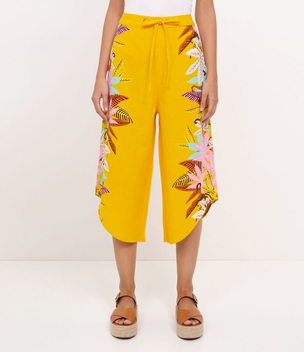 calça amarela renner