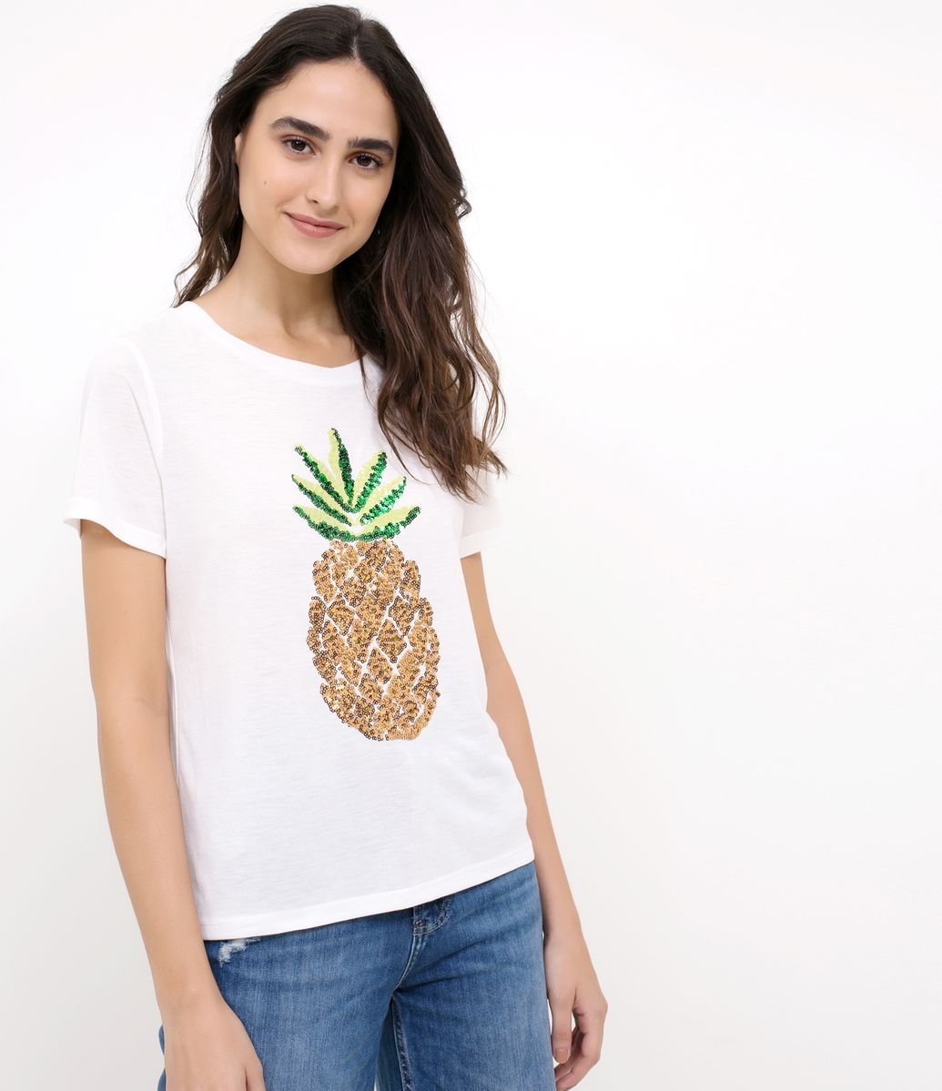 blusa abacaxi renner