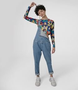 Jardineira Jeans Vintage