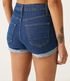 Imagem miniatura do produto Short Femenino Jean Hot Pants con Terminación Doble Azul 3