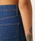 Imagem miniatura do produto Short Femenino Jean Hot Pants con Terminación Doble Azul 5