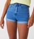 Imagem miniatura do produto Short Hot Pants con Terminación Doble Azul  3