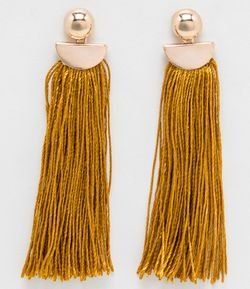 Brinco Maxi com Tassel