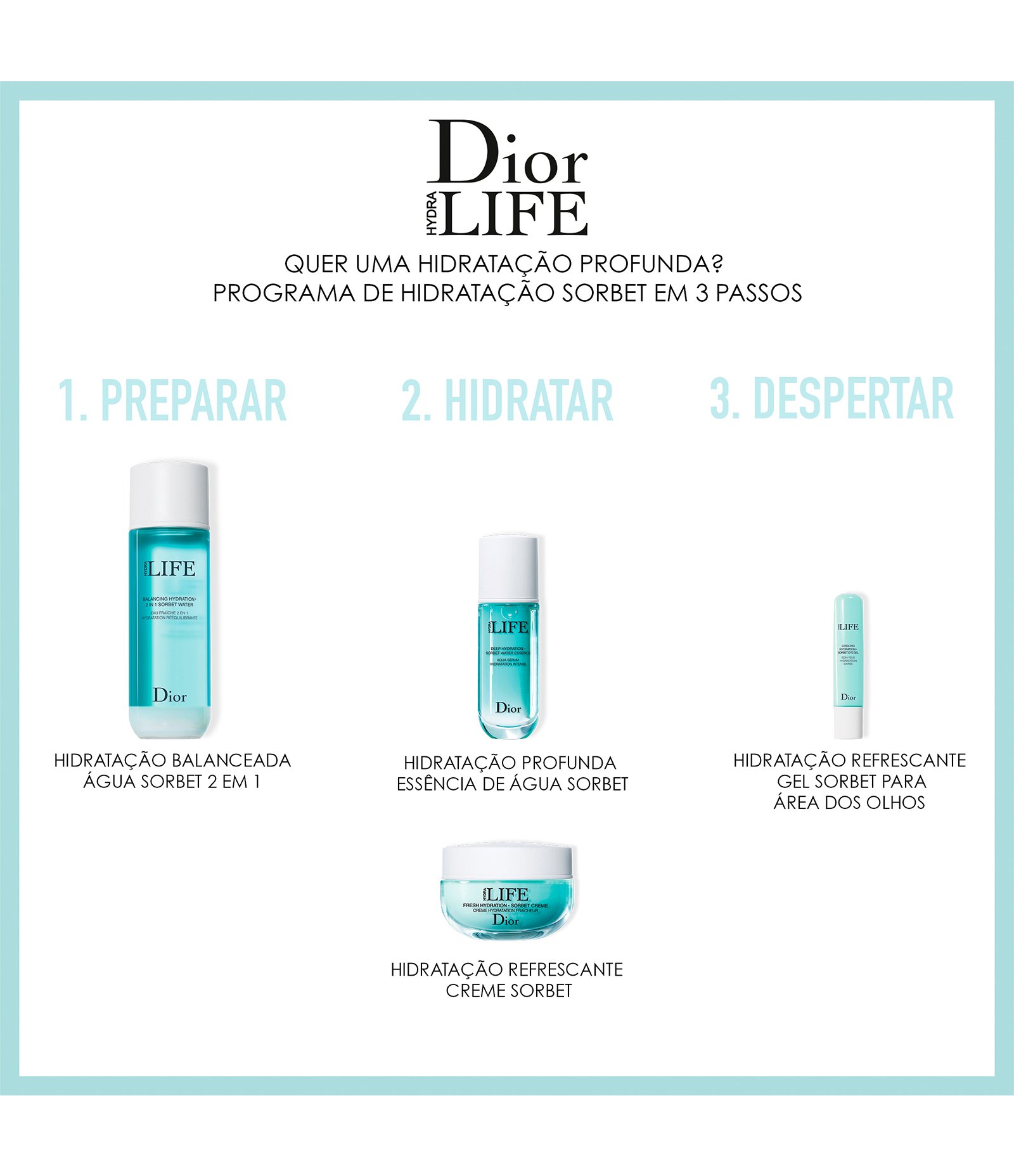 Água Sorbet Hydra Life Equilíbrio de hidratação 2 em 1 175ml 5