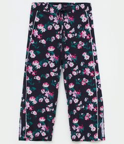 Calça Pantalona Floral Curve & Plus Size