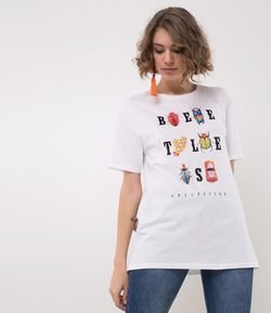 T shirt com Estampa Beetles