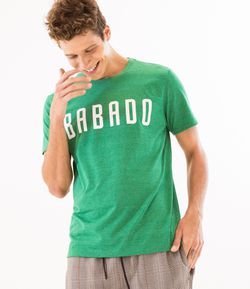 Camiseta com Estampa Babado