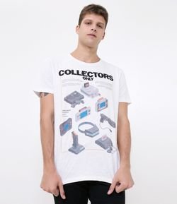 Camiseta com Estampa Video Games