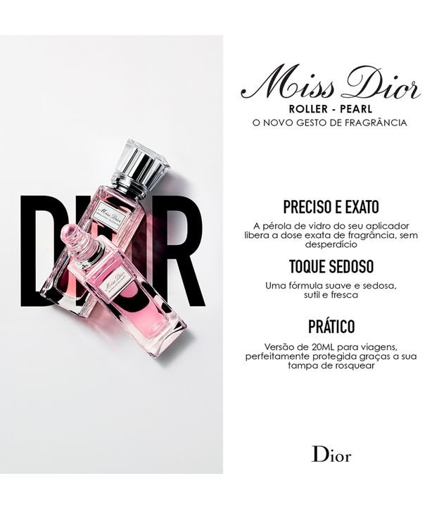 Perfume Miss Dior Blooming Bouquet Roller Pearl Eau de Toilette  20ml 5