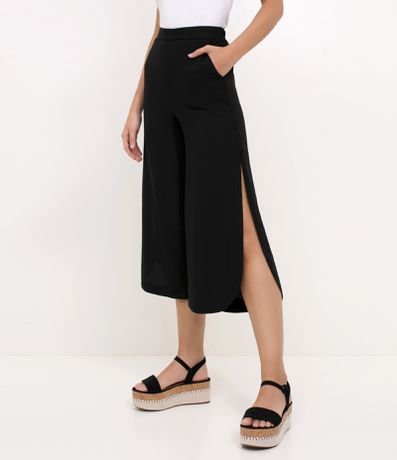 calça com fenda lateral renner