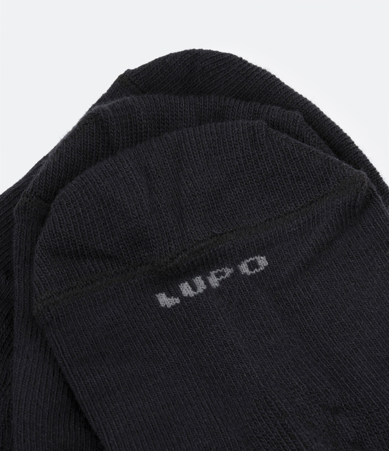 Kit 03 Meias Invisíveis Esportivas em Algodão Lupo Preto 4