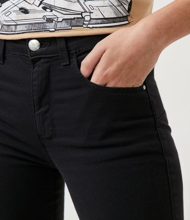 Pantalón Skinny Push Up Jeans con LYCRA® Negro 4