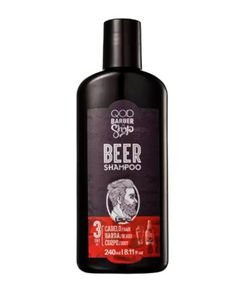 Shampoo QOD Barber Shop 3 em 1