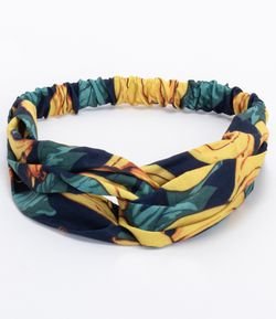 Faixa de Cabelo Estampa Bananas