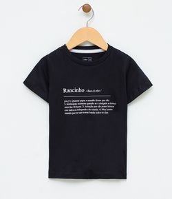 Camiseta Infantil com Estampa Rancinho - Tam 1 a 4