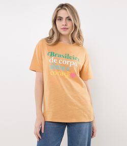 T Shirt com Estampa Brasil 10