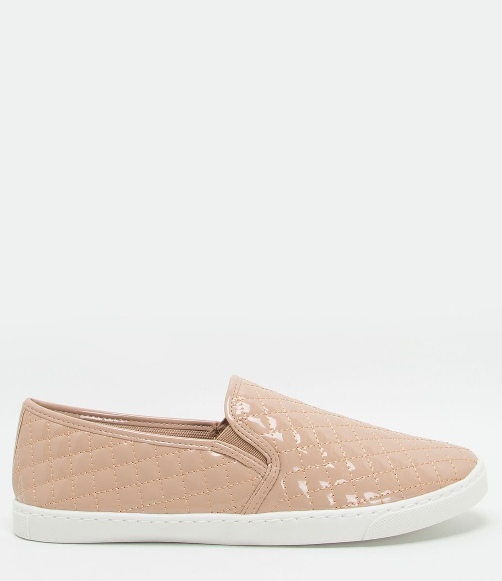 tênis feminino slip on com strass satinato