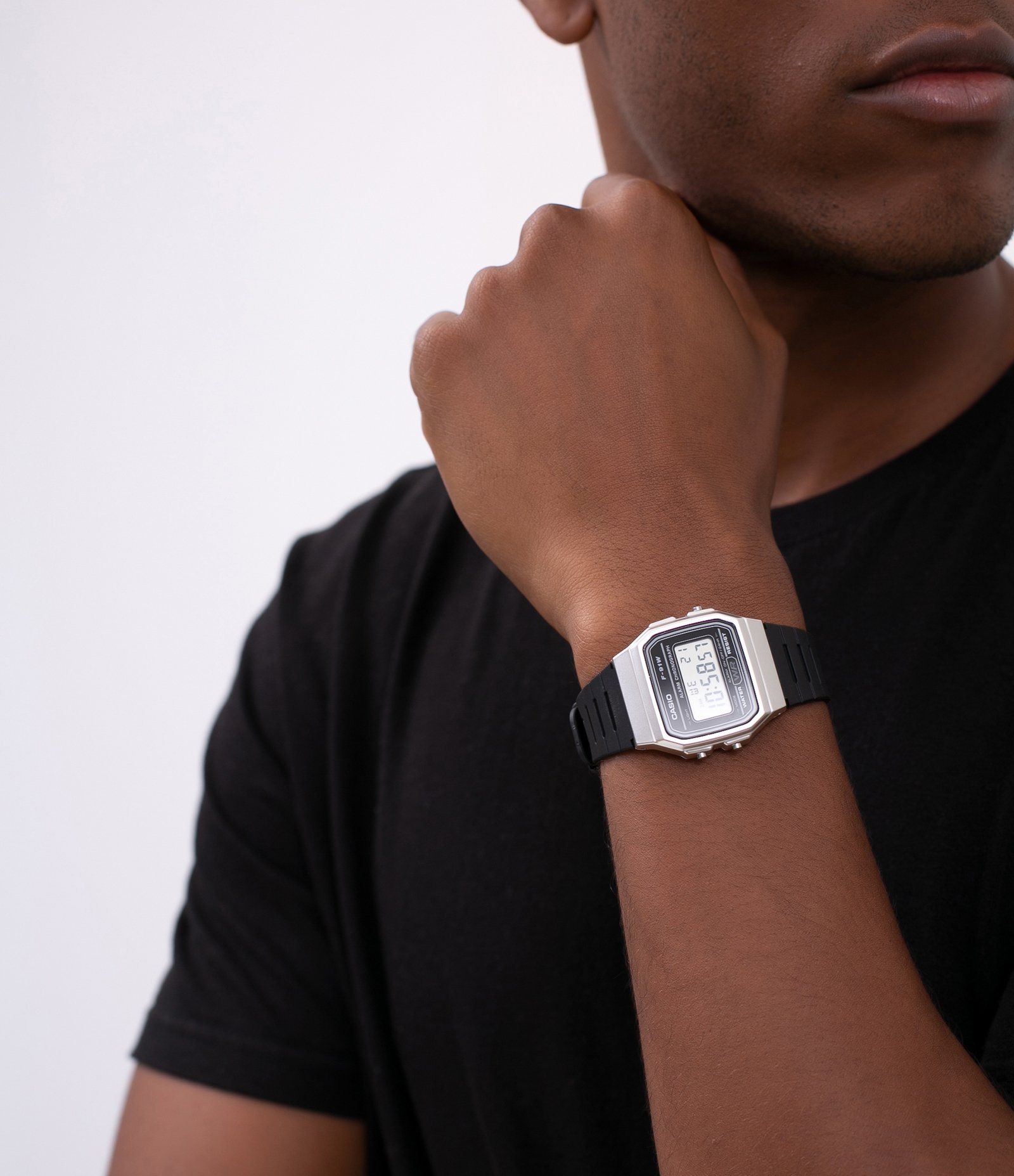 Relógio Casio Unissex Digital F-91WM-7ADF U 3