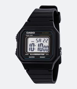 Relógio Unissex Casio W 217H 1AVDF Digital