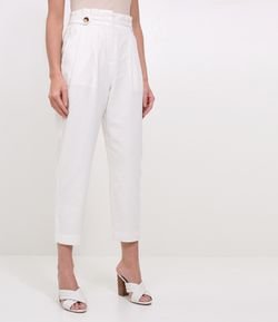 Calça Clochard Lisa com Botões 