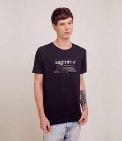 Camiseta com Estampa Signo Sagitário 