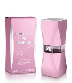 Perfume New Brand 4 Women Delicious Feminino Eau de Parfum
