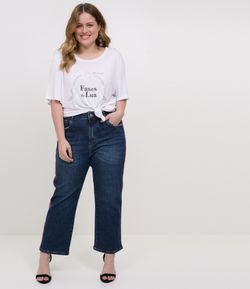 Calça Jeans Skinny com Faixa na Lateral Curve & Plus Size