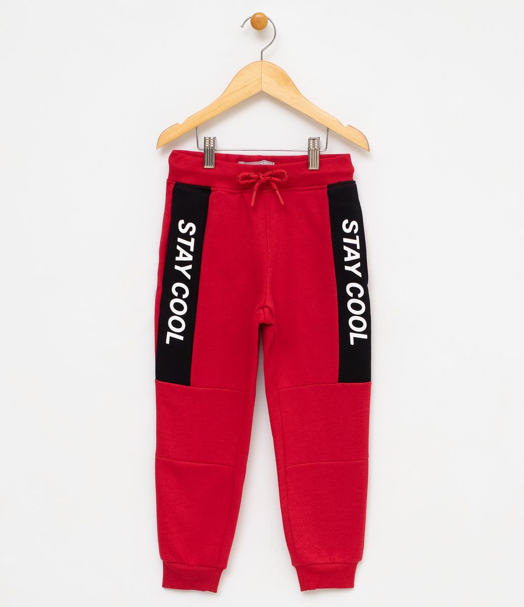 calça moletom infantil renner