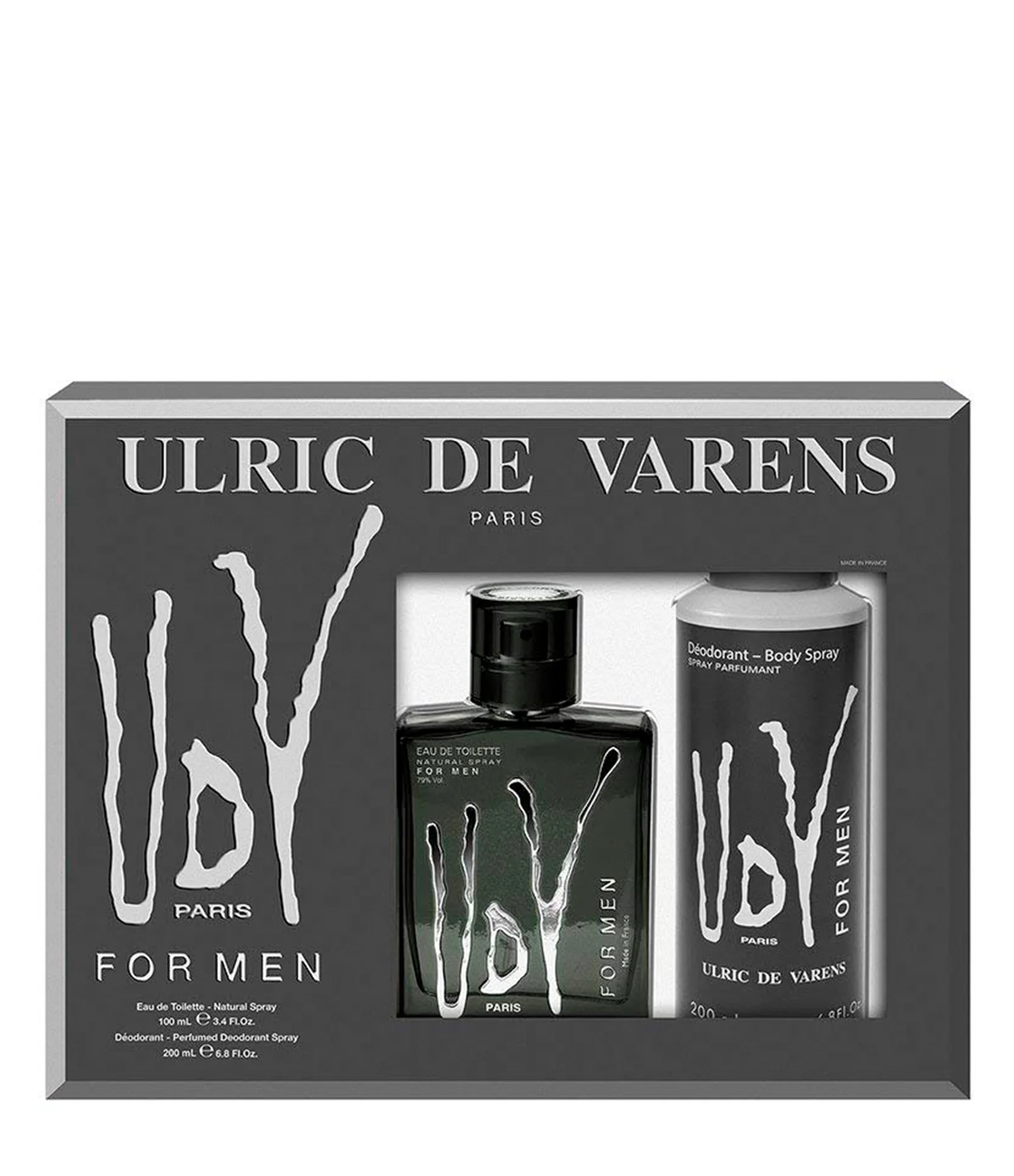 Kit Perfume UDV For Men Eau de Toilette + Desodorante Spray 100ml 1