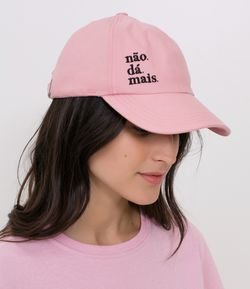 Boné com Bordado Não dá Mais - Renner
