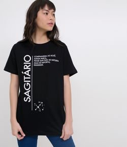 Blusa com Estampa Signo Sagitário