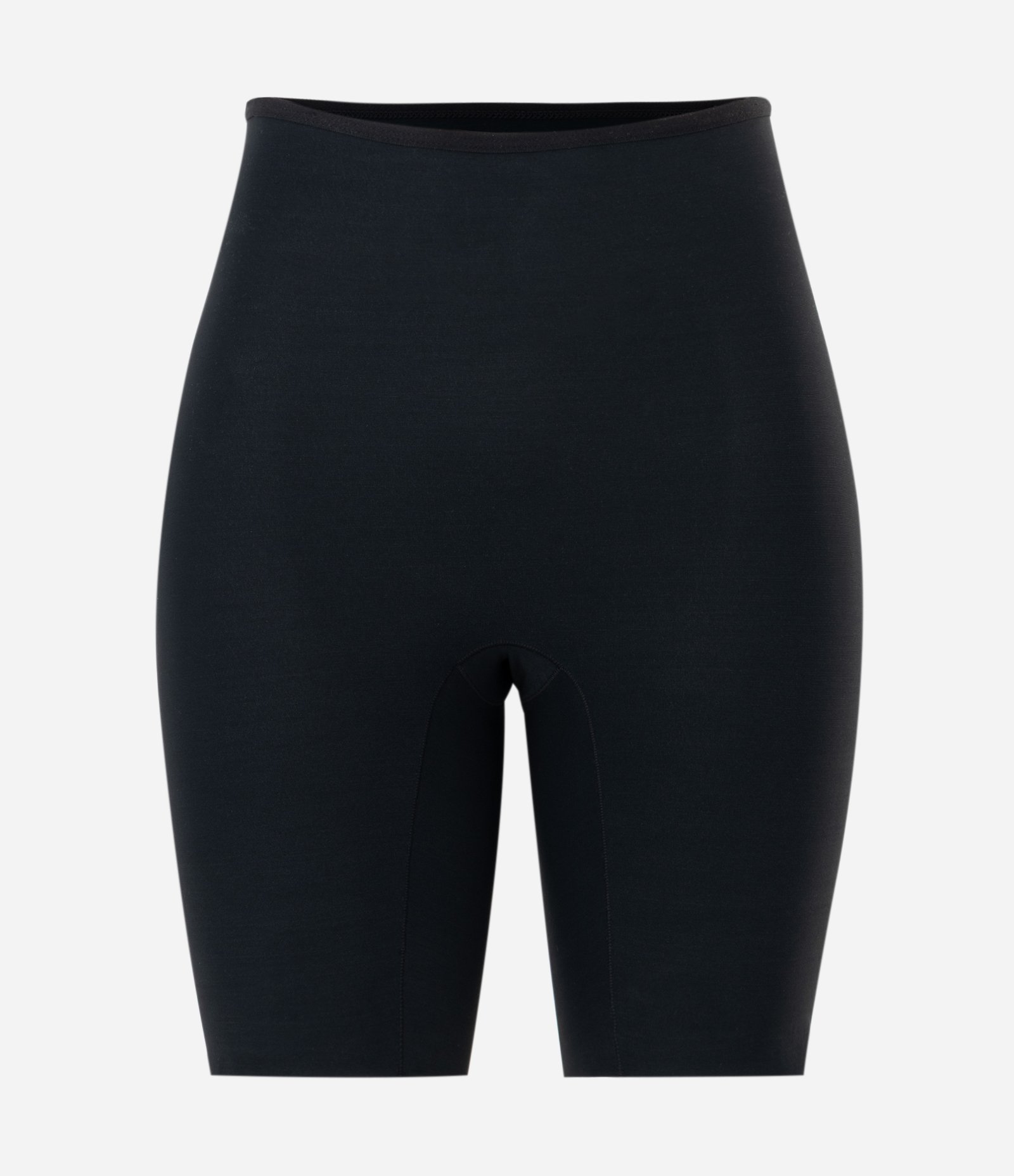 Bermuda Modeladora Em Microfibra Liso Preto 6