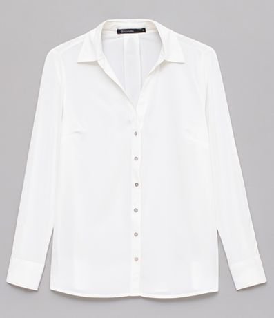 camisa branca feminina