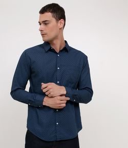 Camisa Comfort em Tricoline