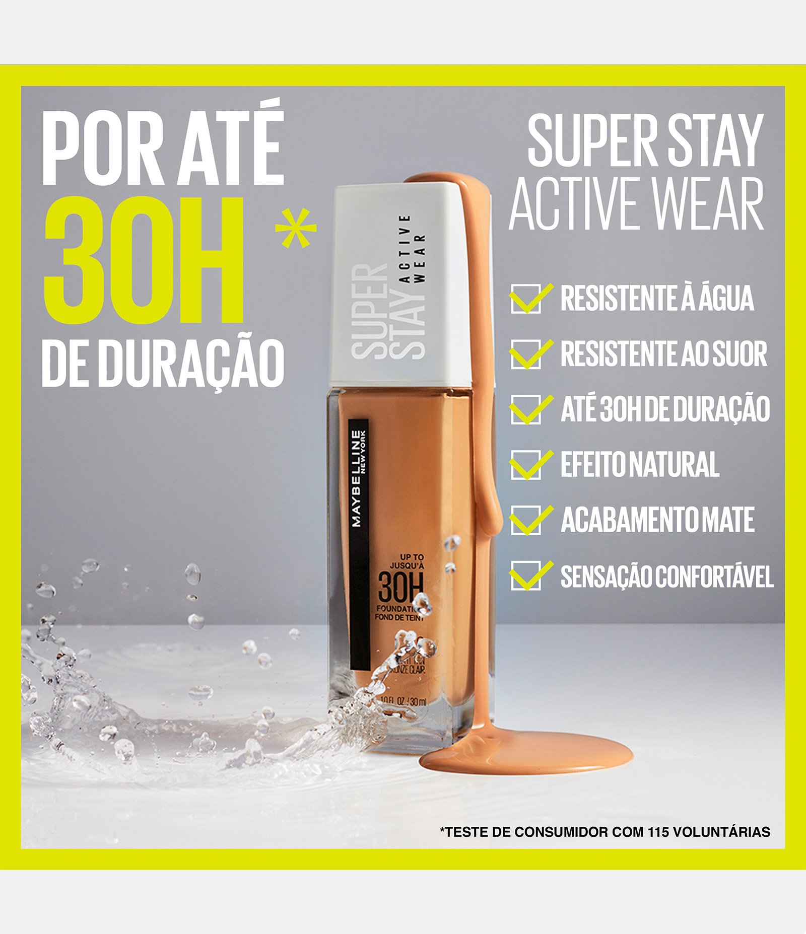 Base Longa Duração Maybelline Superstay Full Coverage 30ml Nat Beige 4