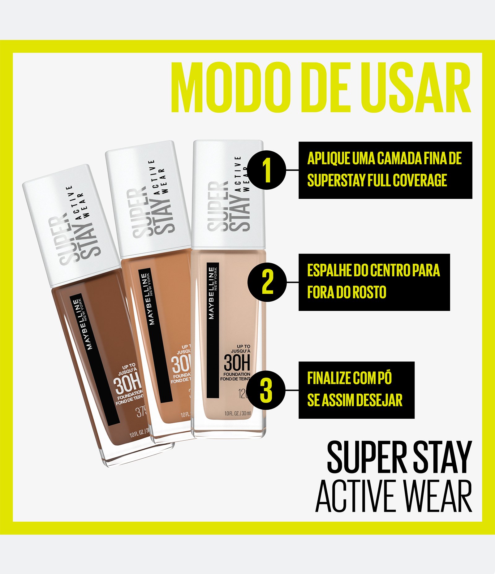 Base Longa Duração Maybelline Superstay Full Coverage 30ml Nat Beige 6