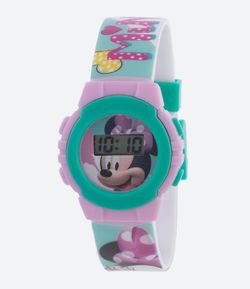 Relógio Infantil Minnie Digital