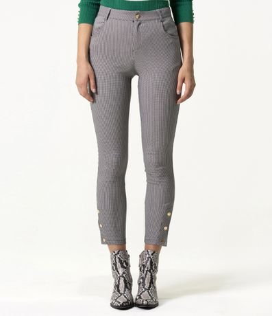 calça xadrez feminina renner