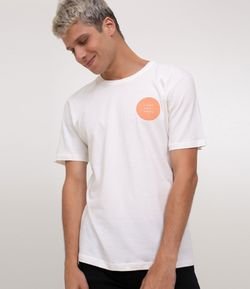 Camiseta com Estampa Frente e Costas