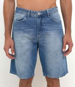 Bermuda Básica em Jeans