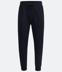 Calça Jogger em Moletom com Cós Elástico e Bolsos