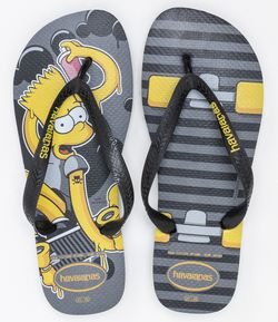 Chinelo Masculino Bart Simpson Havaianas 