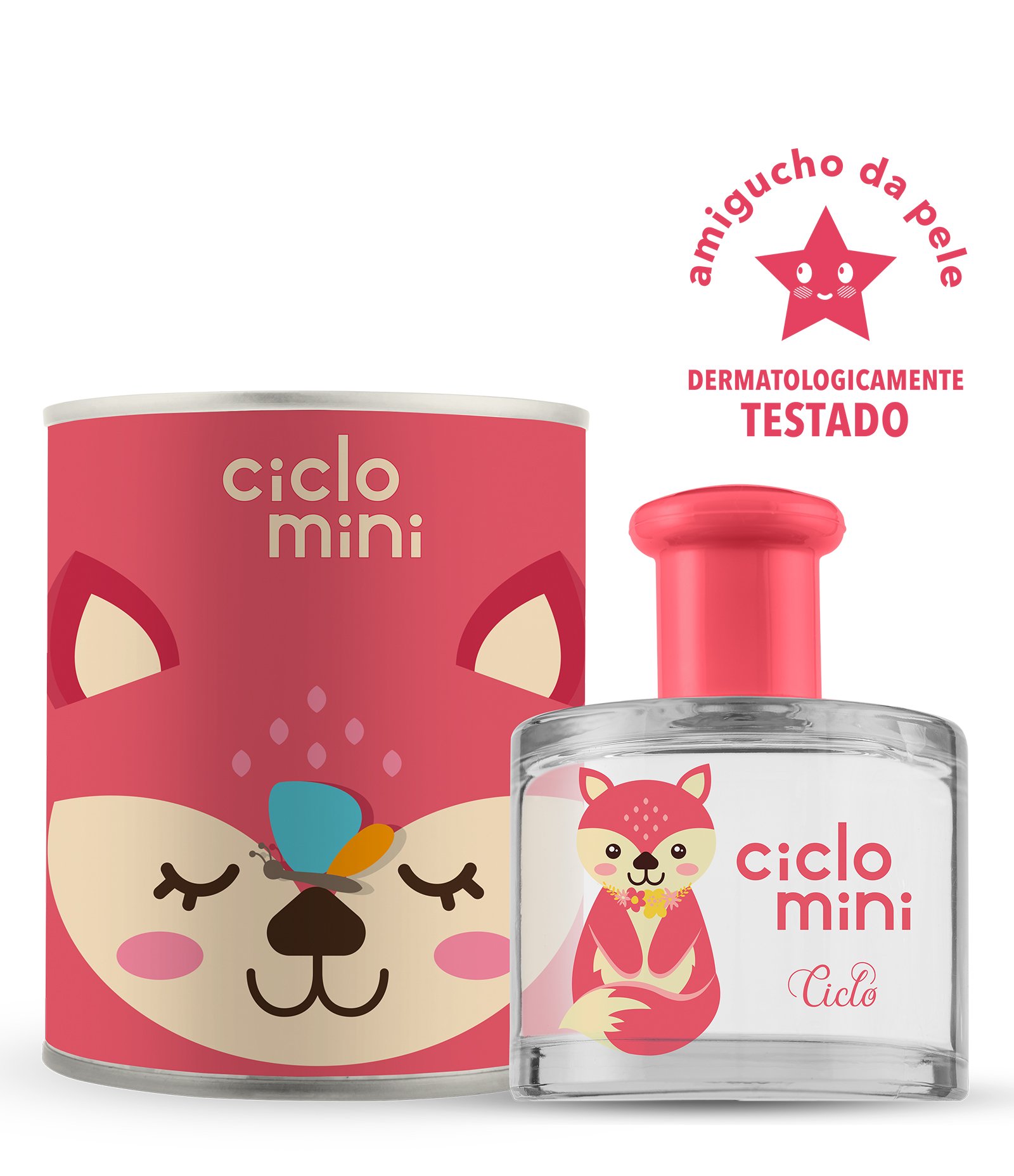 Deo Colônia Ciclo Raposete Feminino 100ml 1