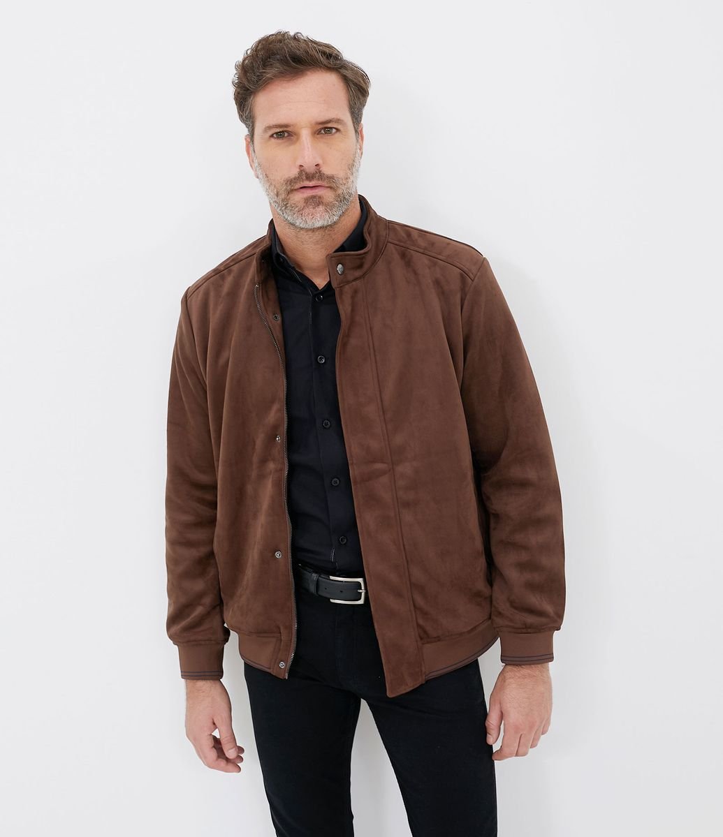 jaquetas masculinas marrom
